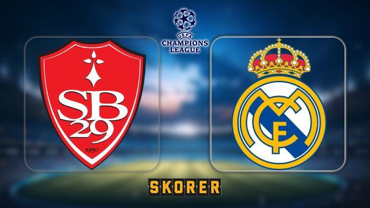 BREST - REAL MADRID ŞAMPİYONLAR LİGİ MAÇI hangi kanalda, saat kaçta? UEFA Şampiyonlar Ligi Brest - Real Madrid maçında Arda Güler ilk 11'de oynayacak mı?