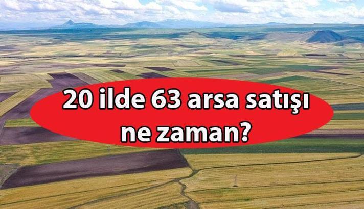 TOKİ ARSA SATIŞI 2025 📍 20 ilde 63 arsa satılacak! TOKİ arsa satışı ne zaman, katılım şartları neler, ödeme planı nasıl?