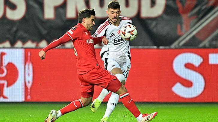 Twente - Beşiktaş maçından kareler