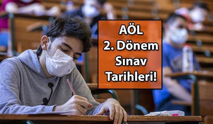 Açık Öğretim Lisesi ✔ AÖL 2. Dönem sınav tarihleri ne zaman? Açık lise 2. dönem sınavları hangi ayda, hangi günler uygulanacak? İşte MEB duyurusu