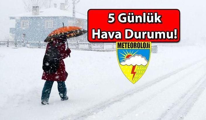 SON DAKİKA HAVA DURUMU HABERLERİ ❄ İstanbul, Ankara, İzmir ve diğer illerin 5 günlük hava durumu nasıl olacak? Kar yağacak mı, ne zaman, nereye yağacak?