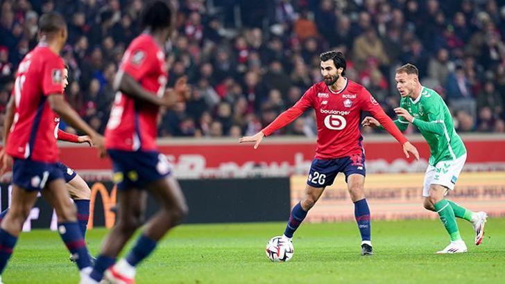 Lille, Saint Etienne'i 4 golle geçti!