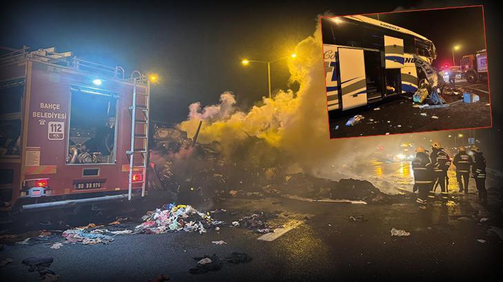 Gaziantep'te zincirleme kaza! 3 araç çarpıştı: 1 ölü, 19 yaralı