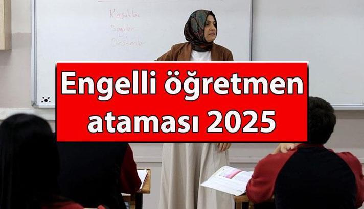 MÜJDE 📍 Engelli öğretmen ataması 2025 ne zaman yapılacak? Engelli öğretmen ataması kılavuzu yayınlandı mı? Cumhurbaşkanı Erdoğan açıkladı!