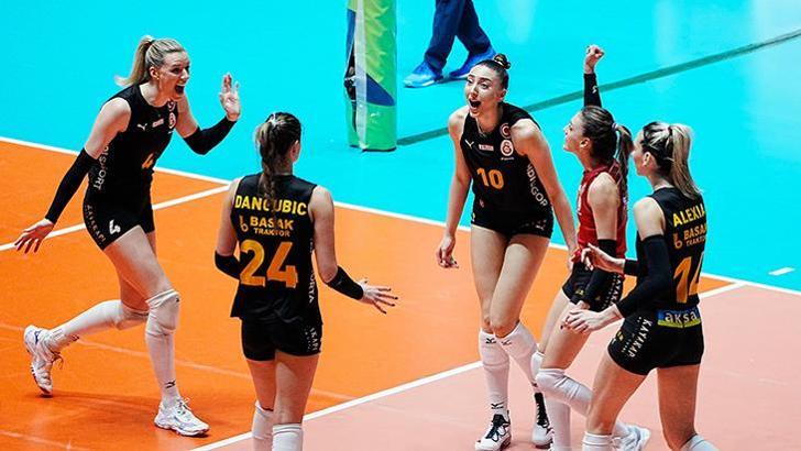 Galatasaray Daikin, Avrupa finalini altın sette kaçırdı!