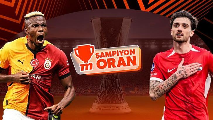 Galatasaray, AZ Alkmaar karşısında mucize peşinde! Kritik maçın heyecanı Şampiyon Oranlar ile Misli’de