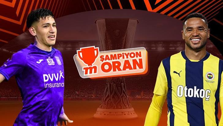 Fenerbahçe’nin Anderlecht karşısında tur için sahaya çıktığı maçın heyecanı Şampiyon Oranlar ile Misli’de