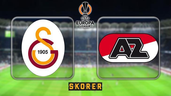 TRT 1 CANLI YAYIN: UEFA Avrupa Ligi Galatasaray - AZ Alkmaar maçı hangi kanalda, saat kaçta, nerede izlenir? İlk 11'ler...