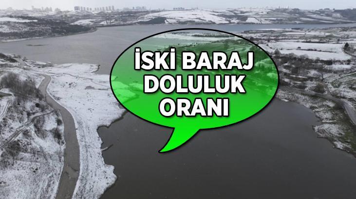 İSKİ baraj doluluk oranı! İstanbul barajları kar yağışı ile birlikte yükselişini sürdürüyor! İşte genel doluluk oranı son durum...