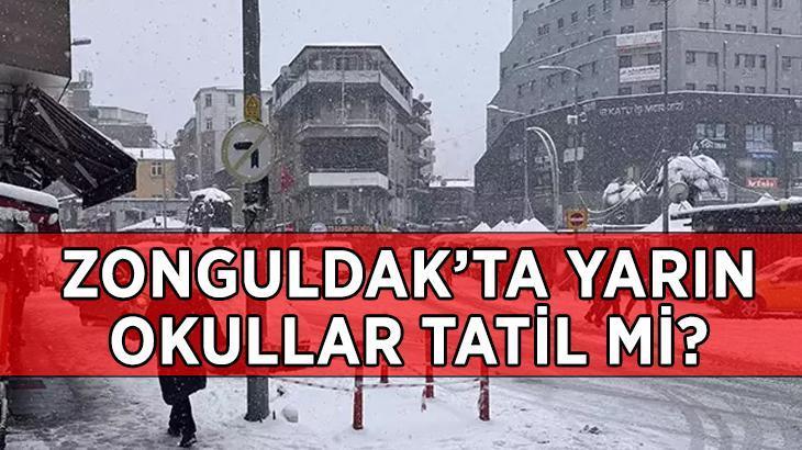 ZONGULDAK'TA OKULLAR TATİL Mİ? Zonguldak'ta 24 Şubat 2025 Pazartesi okul var mı? Valilik açıkladı!