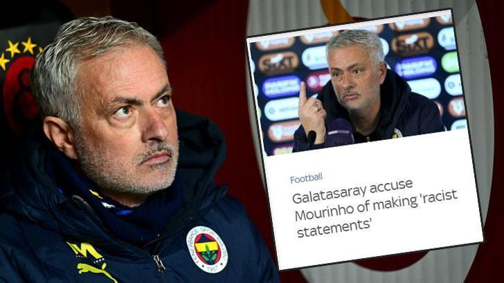 Fenerbahçe'de Jose Mourinho'nun 'maymun' benzetmesi dünya basınında!