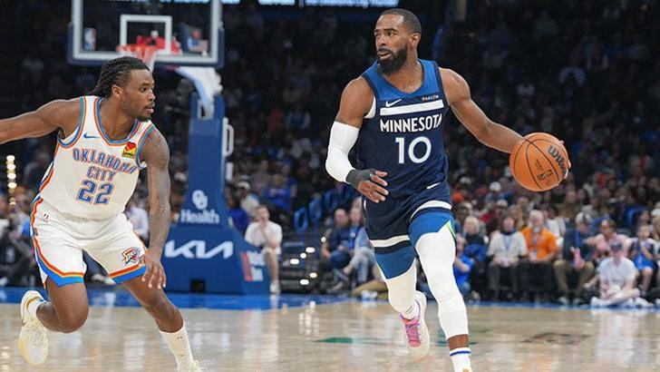 Minnesota Timberwolves'tan müthiş geri dönüş! Thunder'ı uzatmada mağlup etti