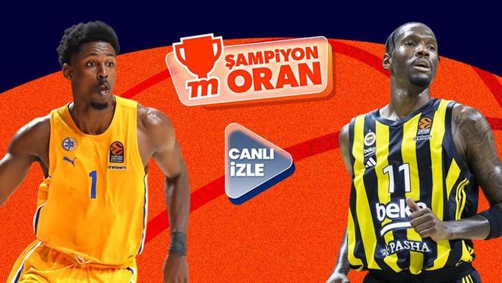 Fenerbahçe Beko, Maccabi deplasmanında! Kritik maç canlı yayın ve Şampiyon Oranlar Misli'de