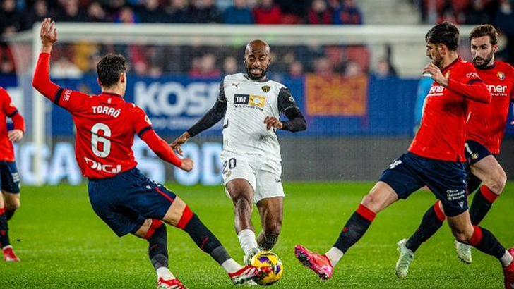 Osasuna ile Valencia puanları paylaştı!