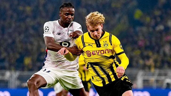 Borussia Dortmund ile Lille ilk maçta yenişemedi!