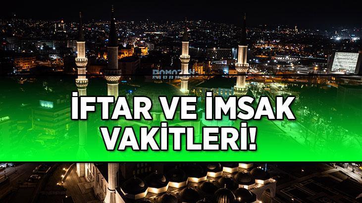 İFTAR VAKTİ KAÇTA? 2025 Ramazan İmsakiyesi İstanbul, Ankara, İzmir başta olmak üzere il il iftar ve sahur vakitleri...