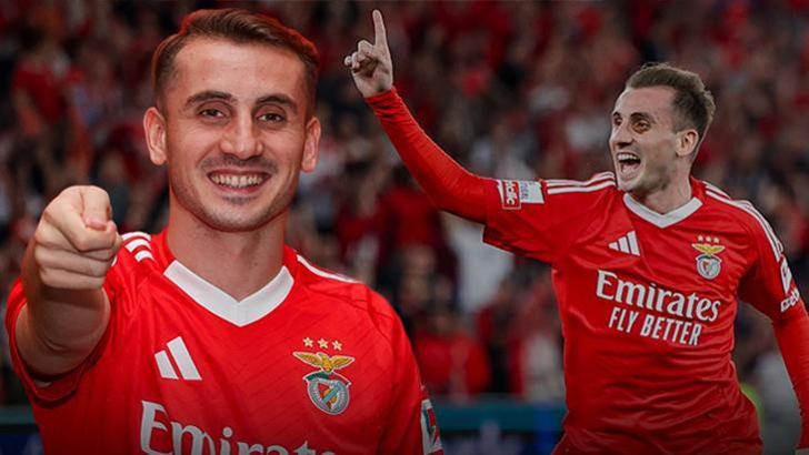 Kerem Aktürkoğlu şov yaptı! Benfica gol oldu yağdı