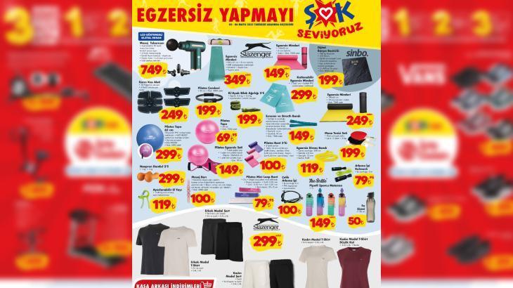 HAFTA SONU FIRSAT RÜZGARI: ŞOK Aktüel 3-6 Mayıs 2025 Kataloğu İndirimleri! ŞOK'a Masaj Tabancası, Vans Ayakkabı, Pilates Topu, Koşu Bandı Geliyor!
