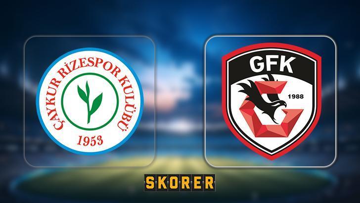 CANLI ANLATIM | Rizespor - Gaziantep FK