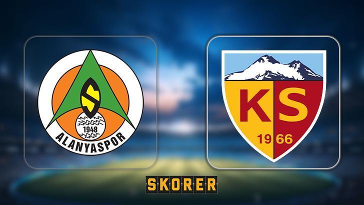 CANLI ANLATIM | Alanyaspor - Kayserispor