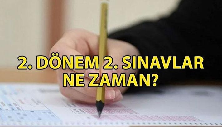 2. DÖNEM 2. YAZILI TARİHLERİ || MEB 6, 7, 10. sınıf 2. dönem 2. ortak sınavları ne zaman? Ortak sınav kılavuzu yayınlandı mı?