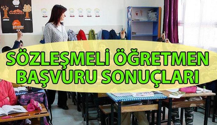 SÖZLEŞMELİ ÖĞRETMEN SONUÇLARI 2025 🚩 MEB 15 bin sözleşmeli öğretmen başvuru sonuçları açıklandı mı? Sorgulama nasıl yapılır? Atama ne zaman yapılacak?