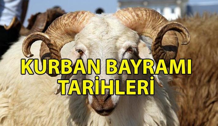 KURBAN BAYRAMI TARİHLERİ 2025 📆 Kurban Bayramı hangi günlere denk geliyor? Kurban Bayramı tatili ne zaman, kaç gün, 9 gün olacak mı?