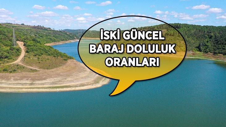 BARAJ DOLULUK ORANLARI İSTANBUL! 8 Mayıs İSKİ baraj doluluk oranlarında son durum ne? İşte baraj baraj doluluk oranları...