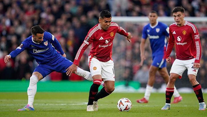 Manchester United - Athletic Bilbao maçından kareler