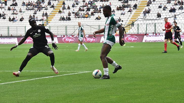 Konyaspor - Rizespor maçından kareler