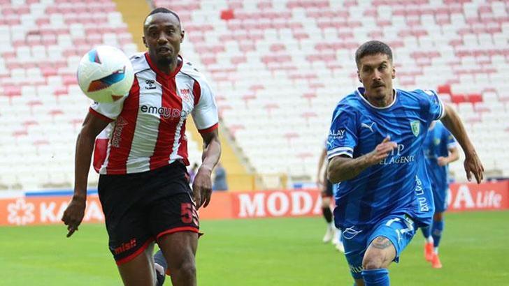 Sivasspor - Bodrum FK maçından kareler