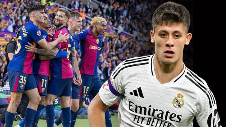 7 gollü El Clasico'da Barcelona geri döndü! Arda oynadı, Mbappe yetmedi