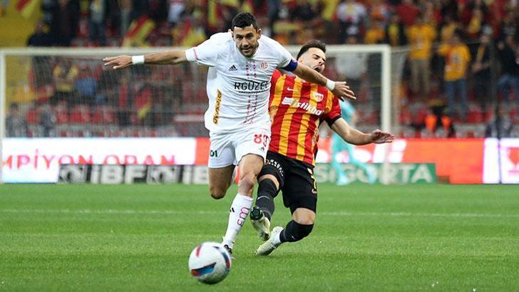 Kayserispor - Antalyaspor maçından kareler