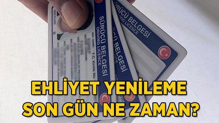 Ehliyet yenileme son tarih ne zaman? Ehliyet yenileme işlemi nereden ve nasıl yapılır?