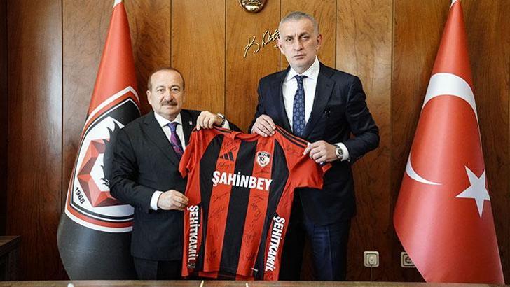 TFF Başkanı İbrahim Hacıosmanoğlu, Gaziantep FK'yı ziyaret etti!