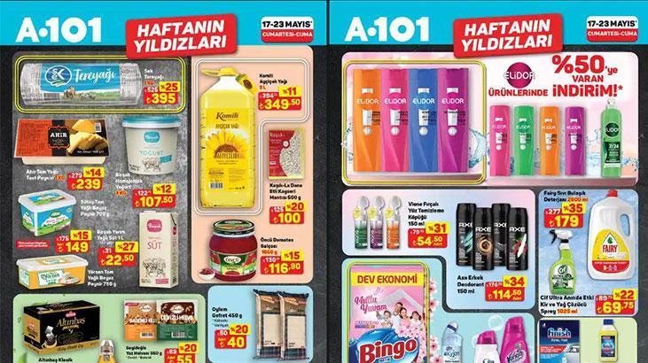 A101 HAFTANIN YILDIZLARI 17-23 MAYIS! A101 Haftanın Yıldızları aktüel kataloğunda bu hafta hangi ürünler var?