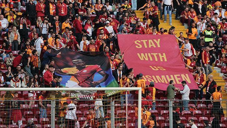 Galatasaray taraftarından Victor Osimhen'e çağrı!