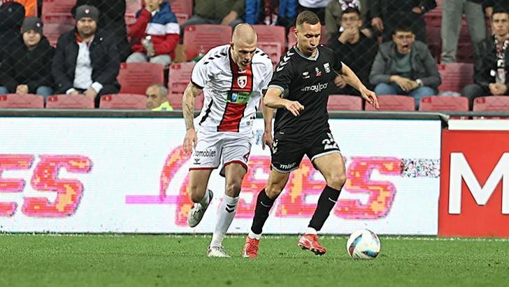 Samsunspor - Sivasspor maçından kareler