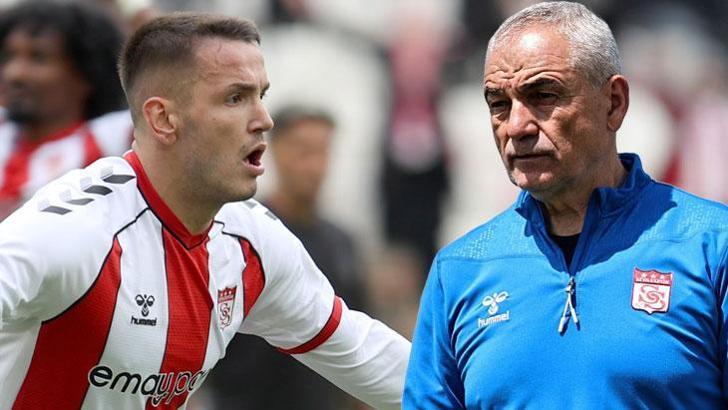 Sivasspor'da Rey Manaj, Rıza Çalımbay'a ateş püskürdü! 'Önceden planlanmıştı'