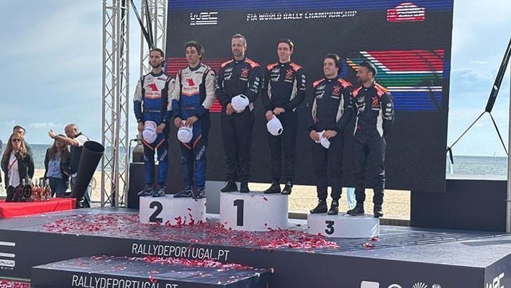 Rallici Kerem Kazaz'dan çifte podyum başarısı