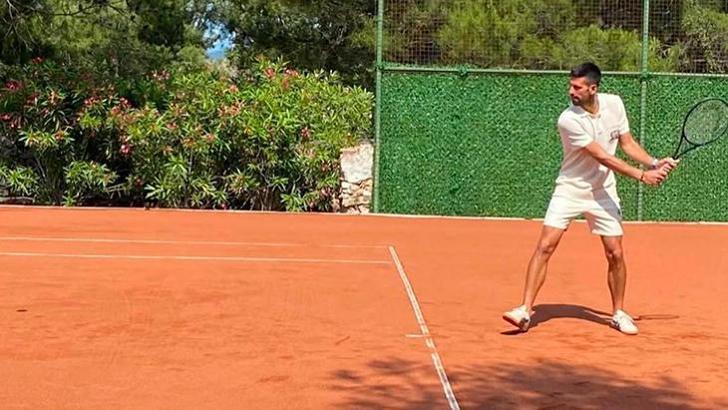 Dünyaca ünlü tenisçi Novak Djokovic Bodrum'a geldi