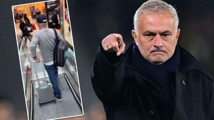 Fenerbahçe'de Jose Mourinho için olay iddia! Havalimanında görüntüsü ortaya çıktı
