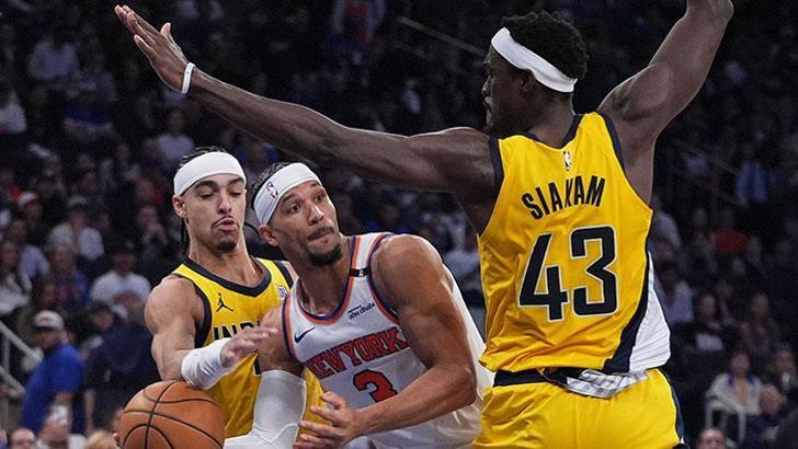 NBA'de Pacers, Knicks'i devirdi! Seride 2-0 öne geçti