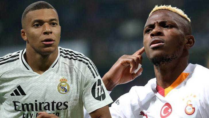 Galatasaray'da Victor Osimhen, Napoli'yi tehdit etti! Mbappe taktiği