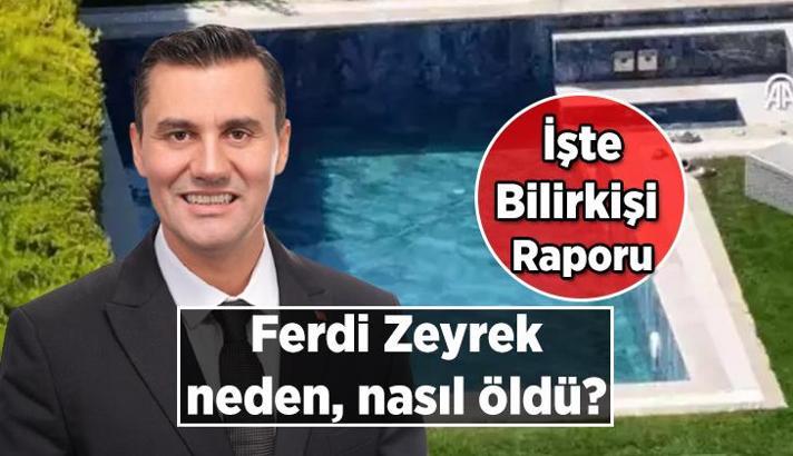 Ferdi Zeyrek neden, nasıl öldü, havuzdaki problem nedir? Manisa Büyükşehir Başkanı Ferdi Zeyrek'in ölümüyle ilgili bilirkişi raporu açıklandı: Ferdi Zeyrek kimdir?