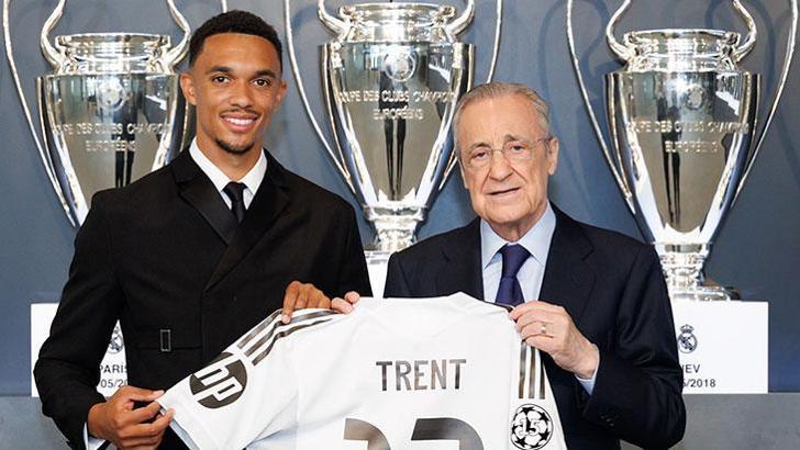 Trent Alexander Arnold resmen Real Madrid'de! 6 yıllık imza