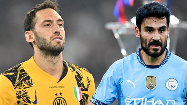 Hakan Çalhanoğlu ve İlkay Gündoğan bombası! Inter'den dev talep