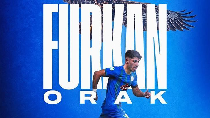 Rizespor, Furkan Orak'ı kadrosuna kattı!