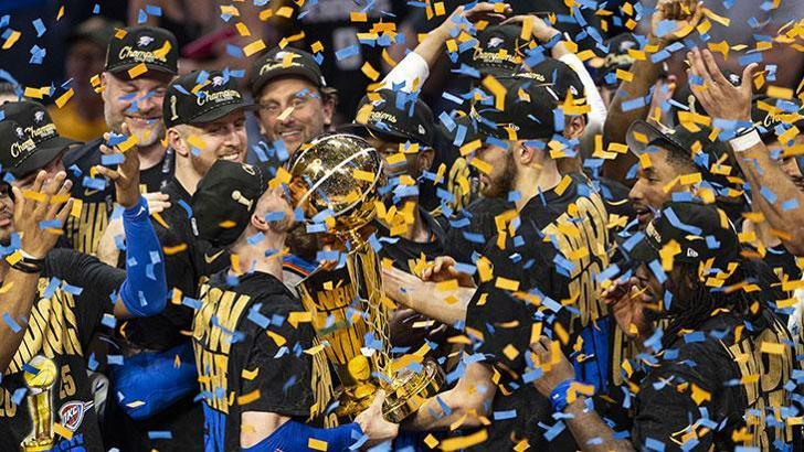 NBA'de şampiyon Oklahoma City Thunder! Tarihte bir ilk