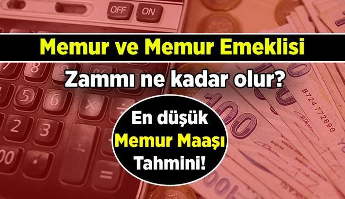Memur ve memur emeklisi zammı ne kadar, 2025 enflasyon farkı kaç oldu? Evli, bekar en düşük memur ve memur emeklisi maaşı kaç TL olabilir? İşte tahminler